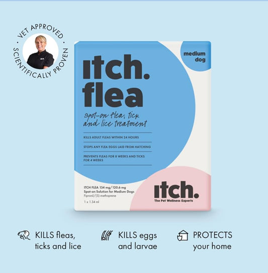 Itch - flea and tick spot on  x 3  image 0