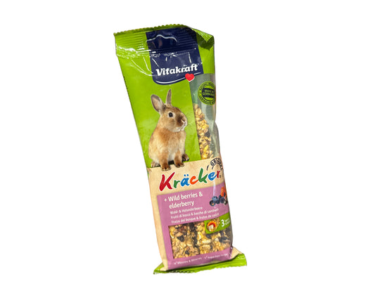 Vitakraft Kracker wild berries and elderberry treat for rabbits