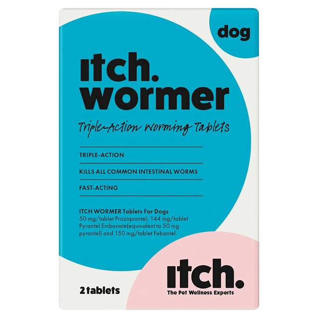 Itch - Wormer - worming tablets x 2 image 1