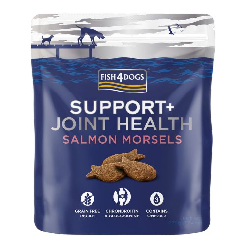 JOINT HEALTH SALMON MORSELS   - Fish 4 Dogs - 225g image 0