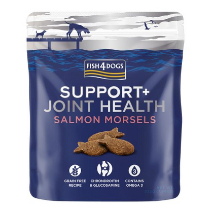 JOINT HEALTH SALMON MORSELS   - Fish 4 Dogs - 225g image 0