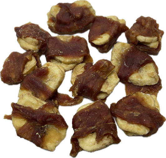 Pippers Pantry Duck & Banana Wraps 100g image 0