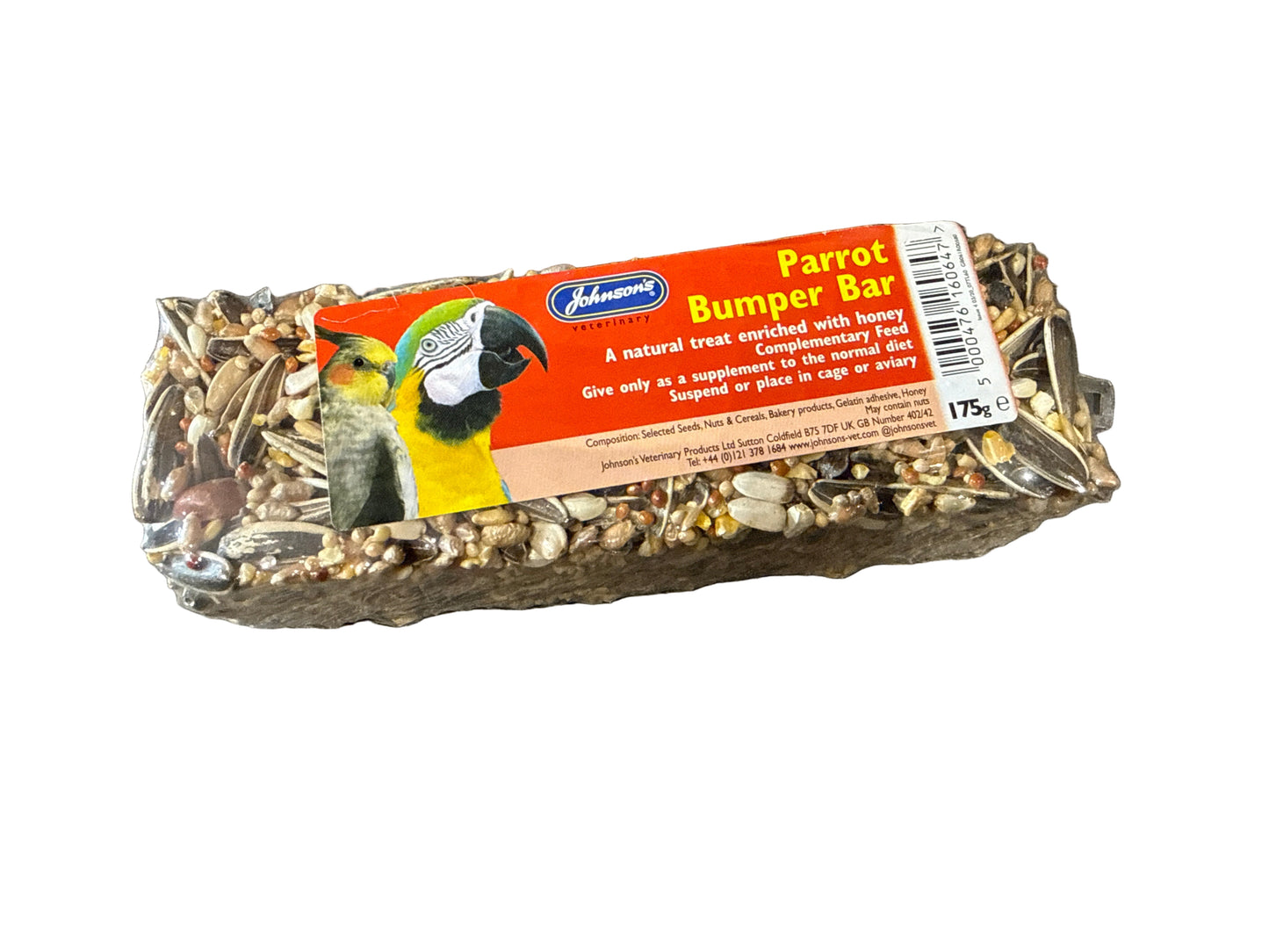 Johnson’s parrot bumper bar 175g