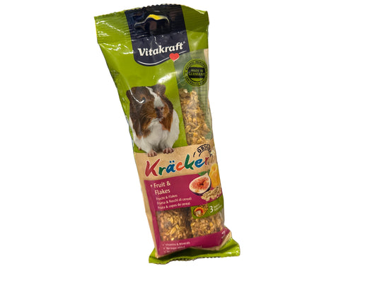 Vitakraft Kracker fruit and flakes treat for Guiana Pigs
