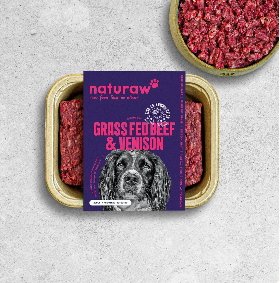 Naturaw Original 80/10/10 Raw Dog Food 500g