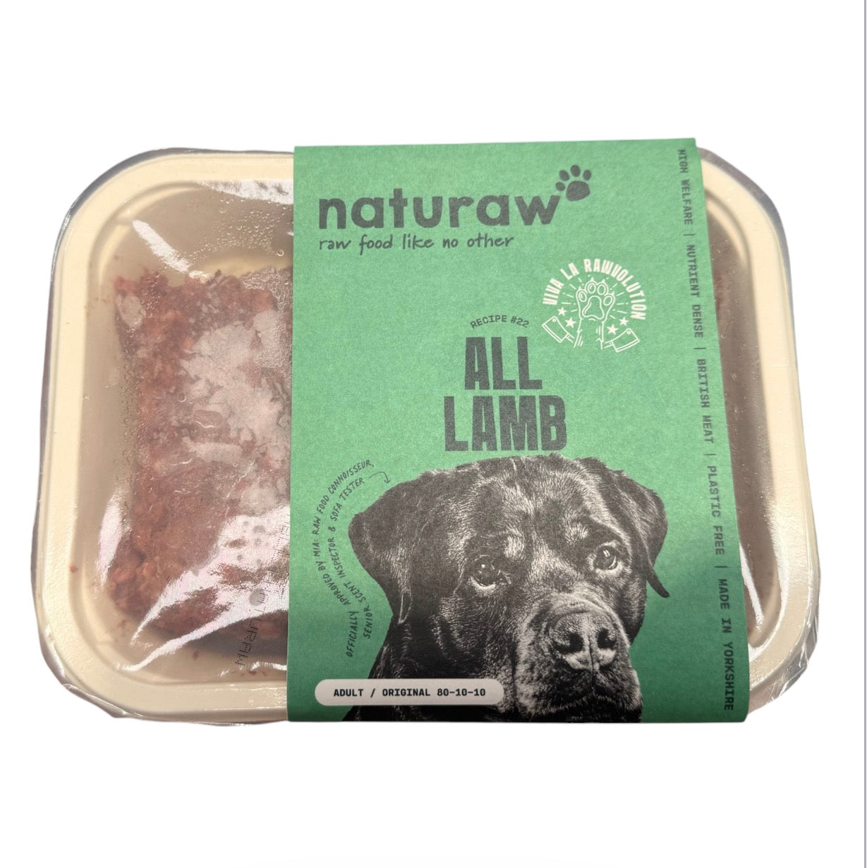 Naturaw Original 80/10/10 Raw Dog Food 500g