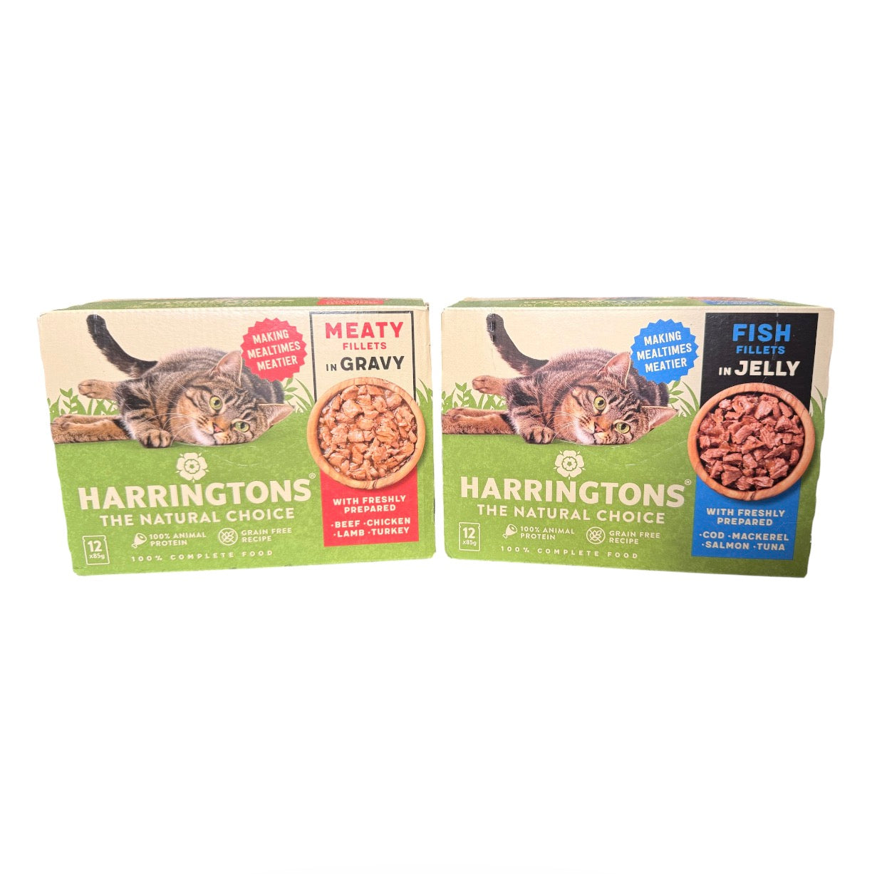 Harringtons Adult Cat Food Multipack 12 x 85g
