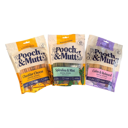 Pooch & Mutt - Dental Sticks – available from Woofingtons