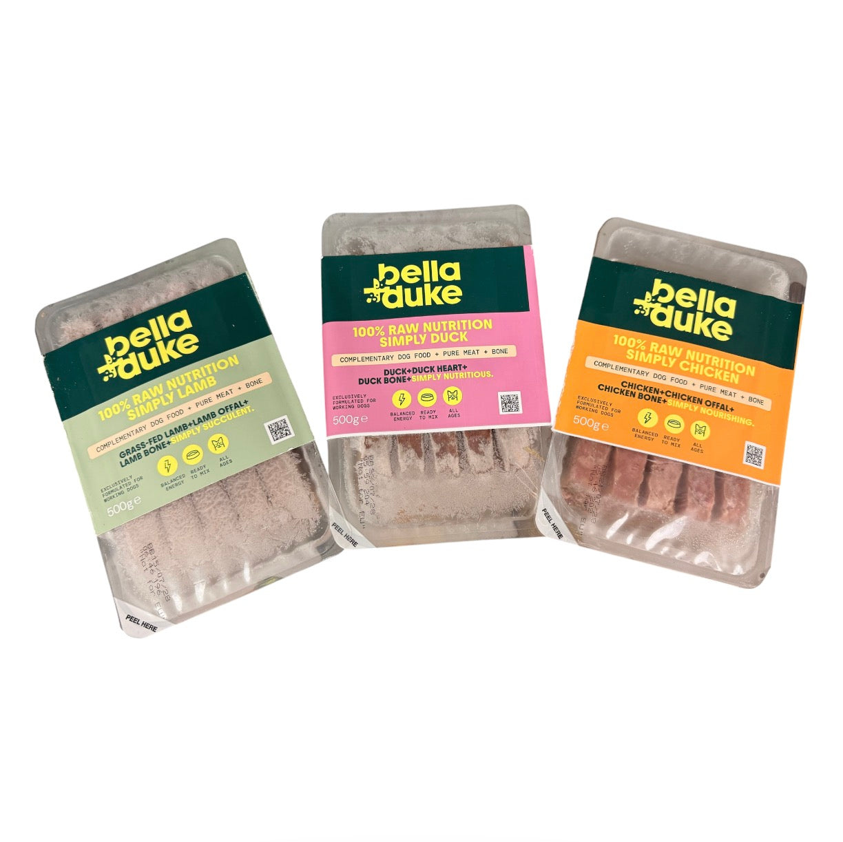 Bella & Duke Simply Raw Dog Food 500g