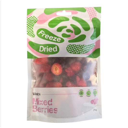 Waita Freeze Dried Mixed Berries 25g – available from Woofingtons