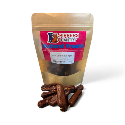 Pippers Pantry - Soft Beef Sausage