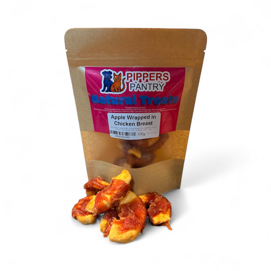 Pippers Pantry - Apple wrapped in chicken breast - 100g