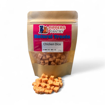 Pippers Pantry - Chicken Dice 100g