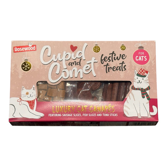 Cupid & Comet - Festive Christmas Luxury Canapés For Cats 120g