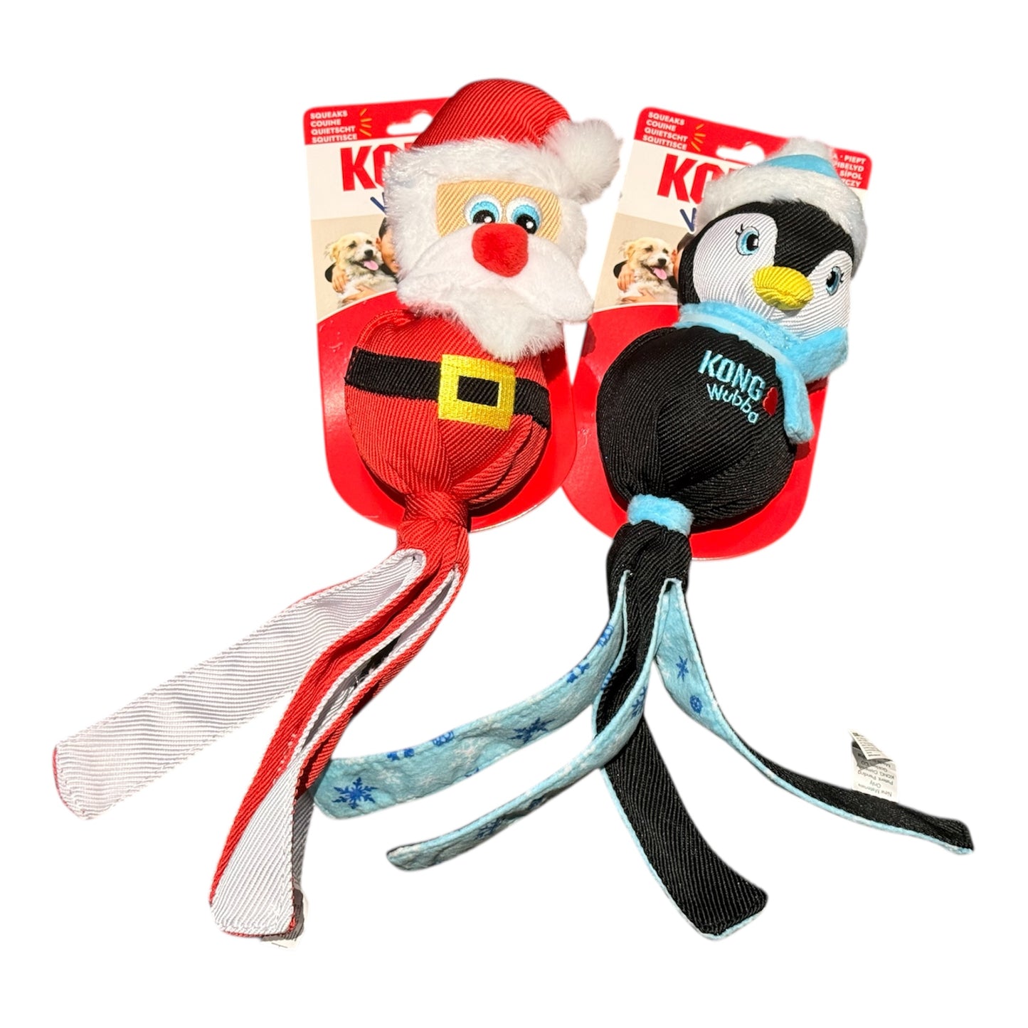 Kong - Christmas Wubba Toy