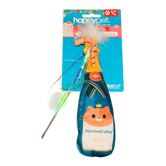 Happy Pet - Cat Christmas Plush Bottle Toy