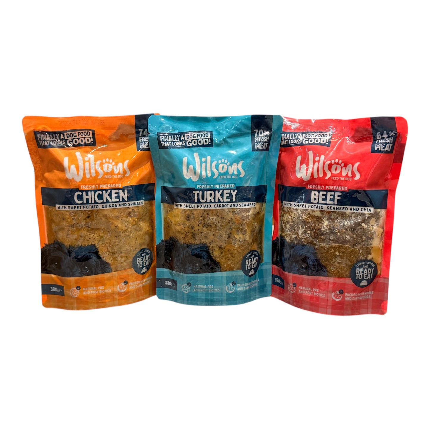 Wilsons - Freshly Cooked Dog Food 380g