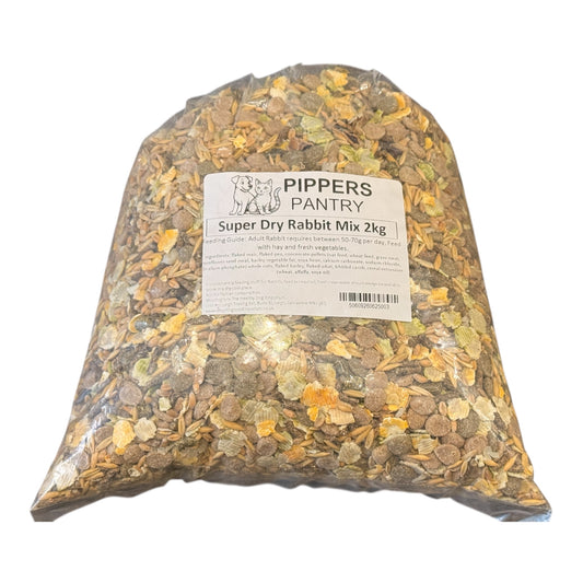 Pippers Pantry - Super Dry Rabbit Mix 2kg