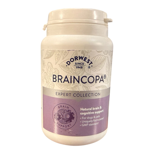Dorwest BrainCopa Brain Support Tablets for Dogs & Cats - 200 tablets