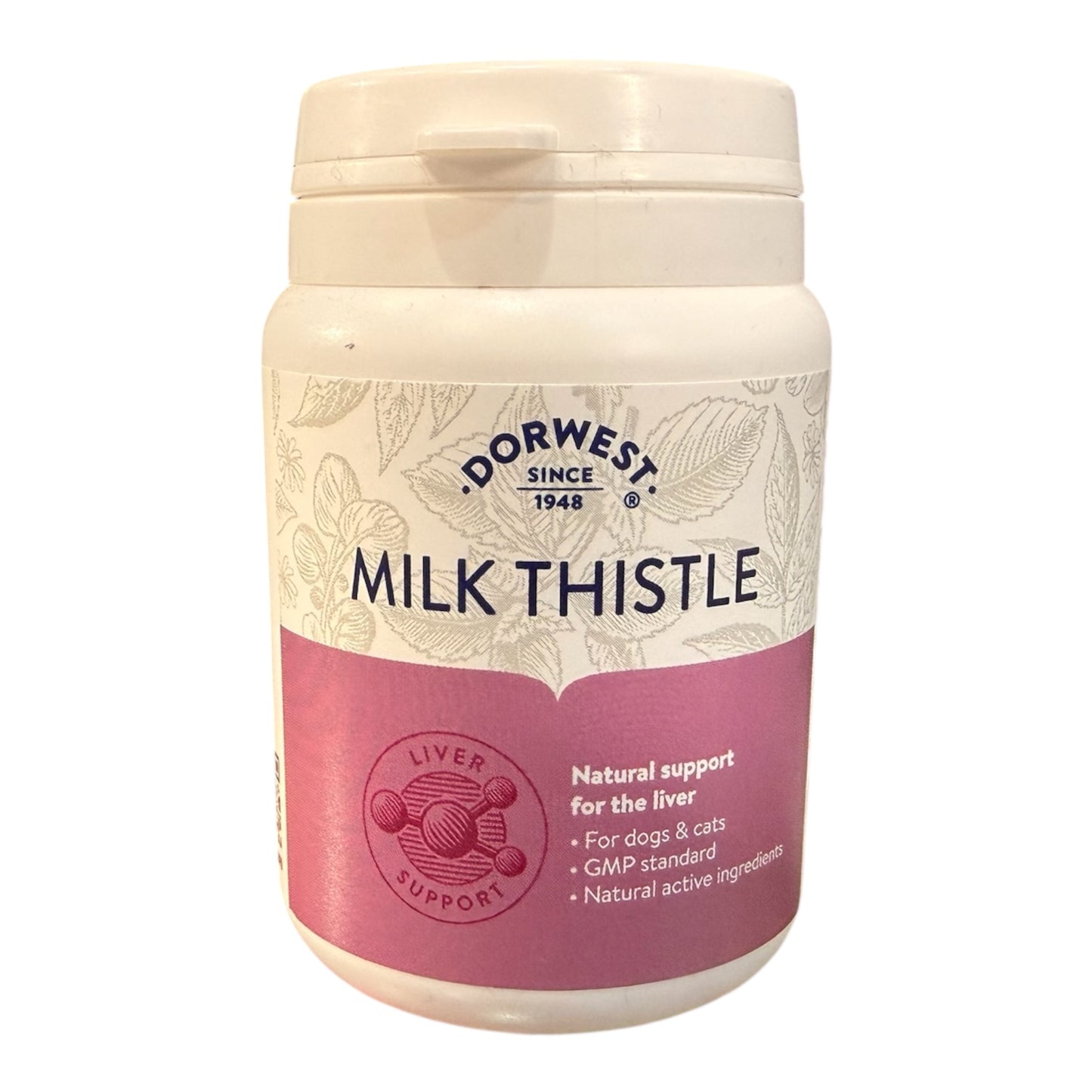 Dorwest - Milk Thistle Tablets for Dogs & Cats - 200 tablets
