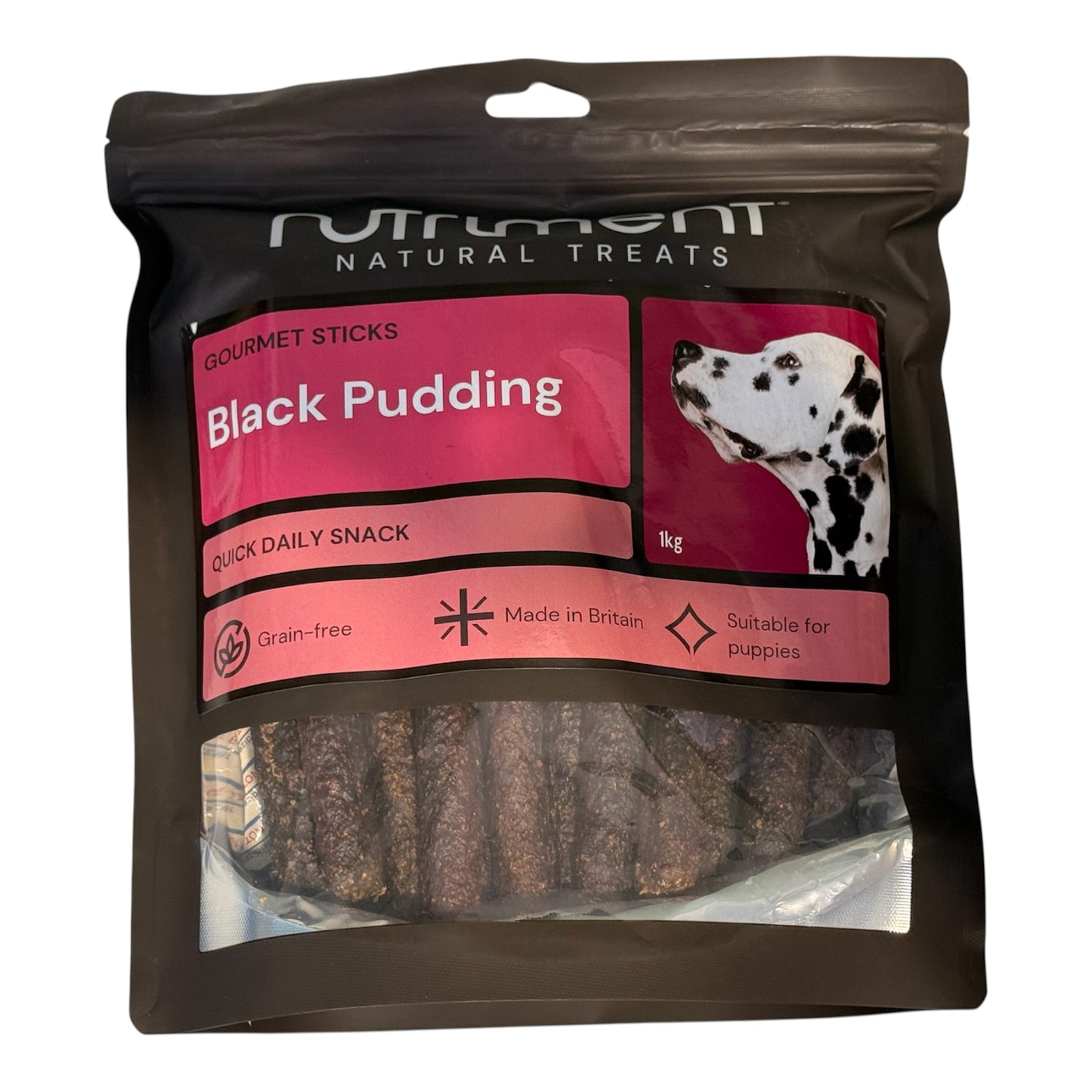 Nutriment Gourmet Sausage Sticks 1kg – Natural Training Treats for Dogs