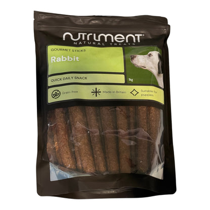 Nutriment Gourmet Sausage Sticks 1kg – Natural Training Treats for Dogs