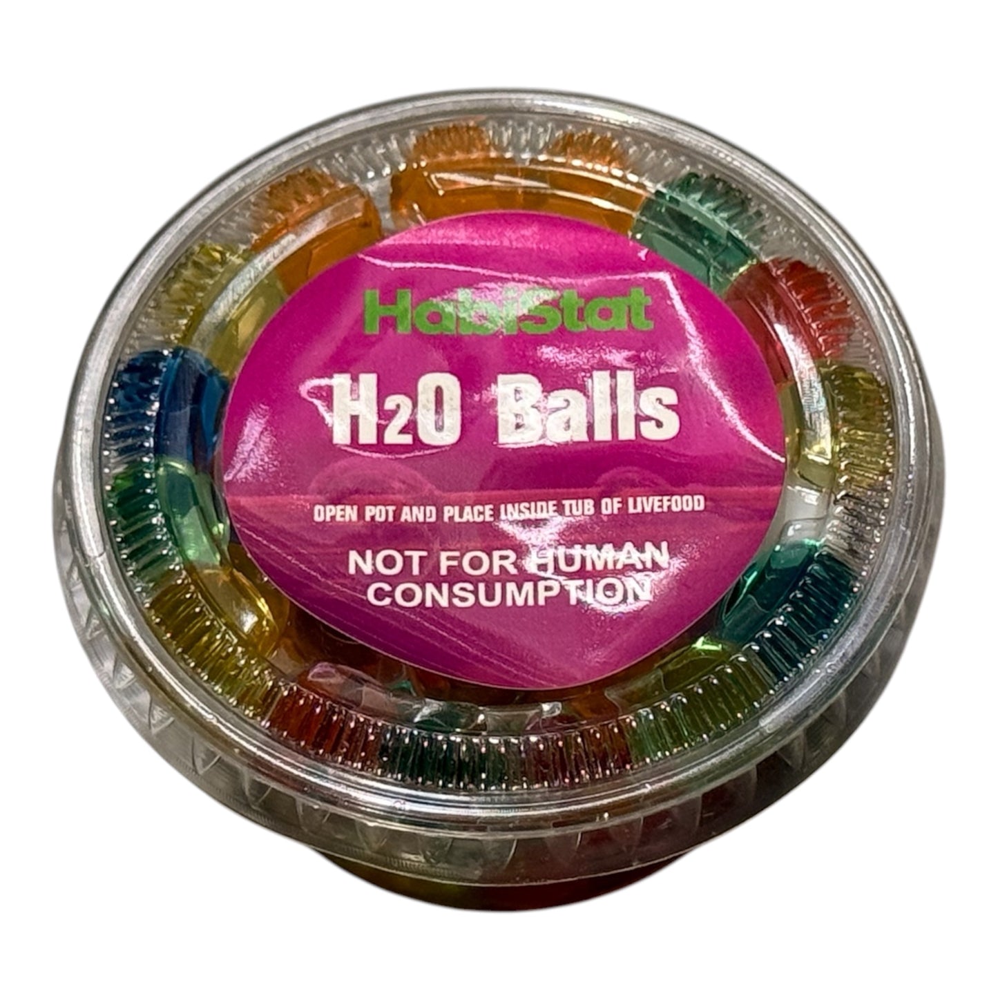 H2O Balls for Live Food – Hydration Gel for Feeder Insects