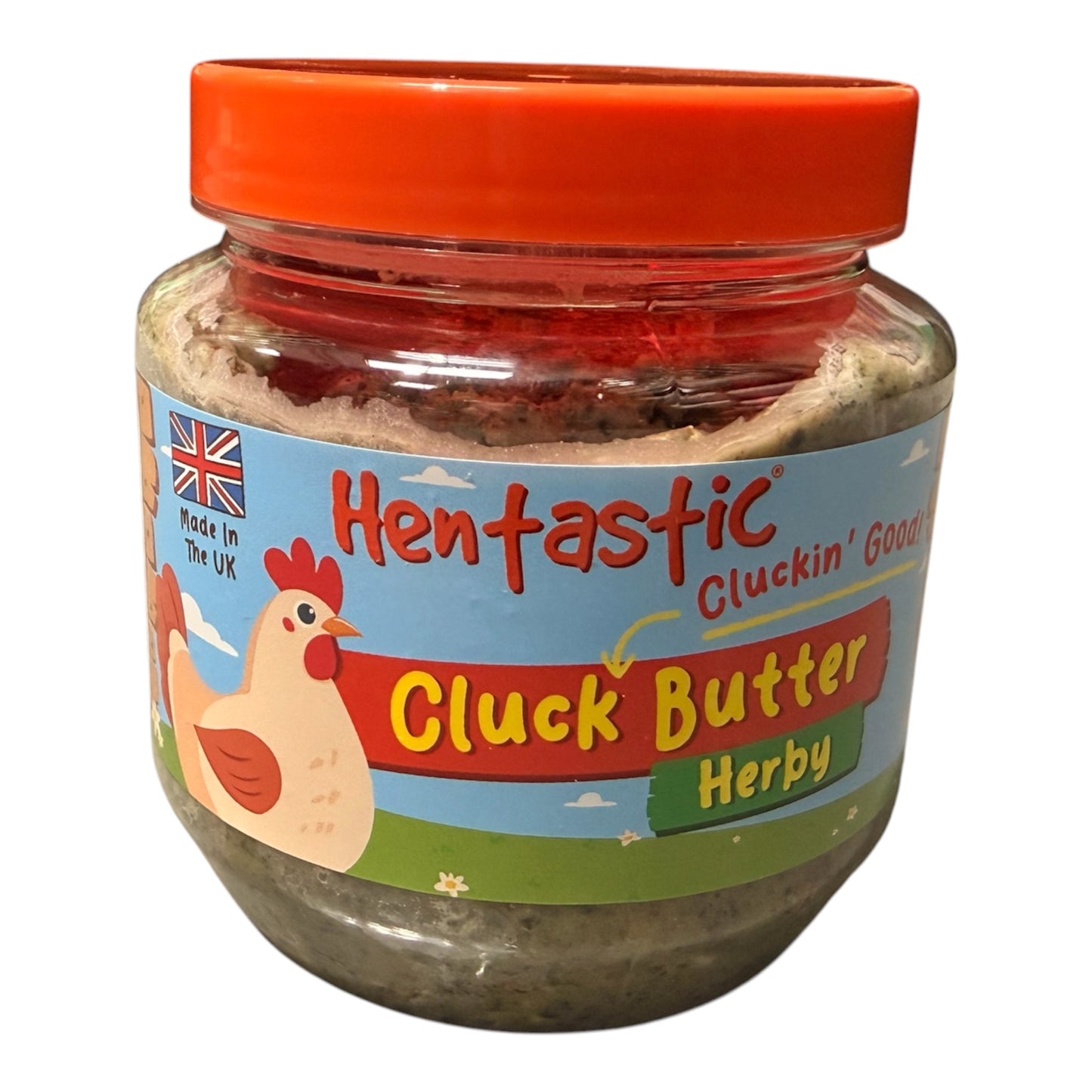 Hentastic Cluck Butter Herby (400g) – Spreadable Chicken Treat