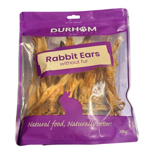 Durhams Rabbit Ears No Fur 200g