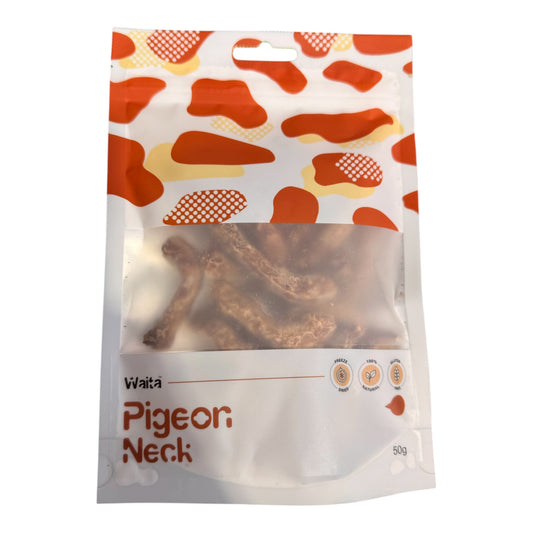 Waita freeze dried - Pigeon Neck - dog and cat treat 50g