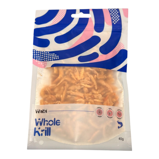 Waita freeze dried - Whole Krill - dog and cat treat 40g