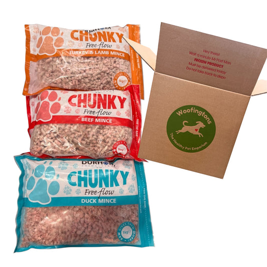 DAF Durham Animal Feeds Free Flow Mince 8 Packs - National Delivery - Raw Dog Food