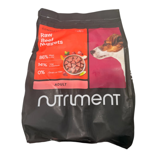 Nutriment formula - Nuggets 1kg - Frozen Raw