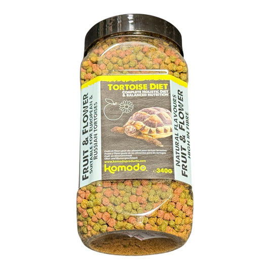 Komodo Tortoise Diet Fruit & Flower 340g