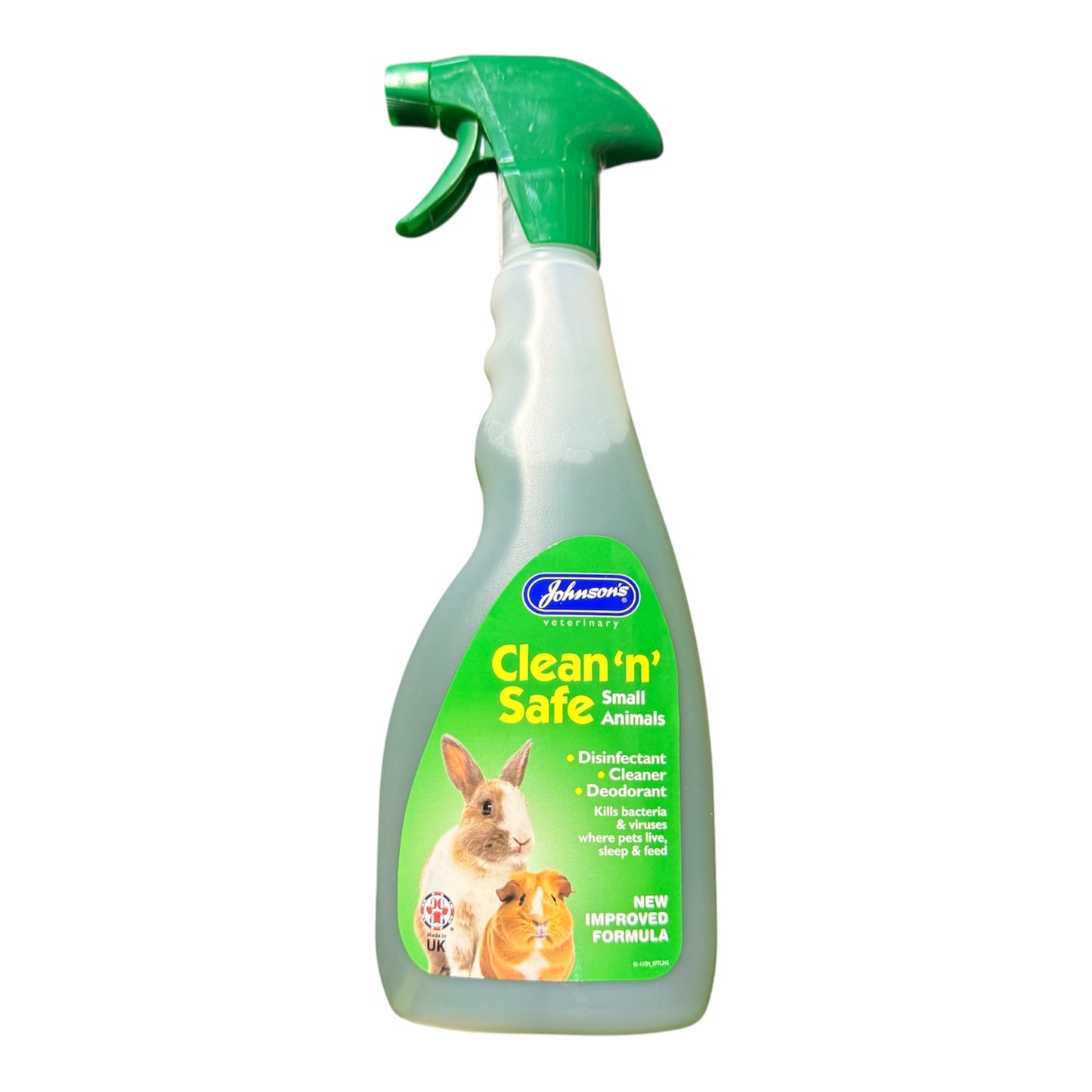 Johnson’s Clean ‘n’ Safe Small Animals Disinfectant Spray 500ml
