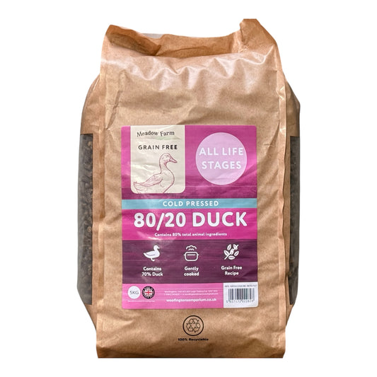 Meadow Farm Cold Pressed Duck 80/20 Dog Food