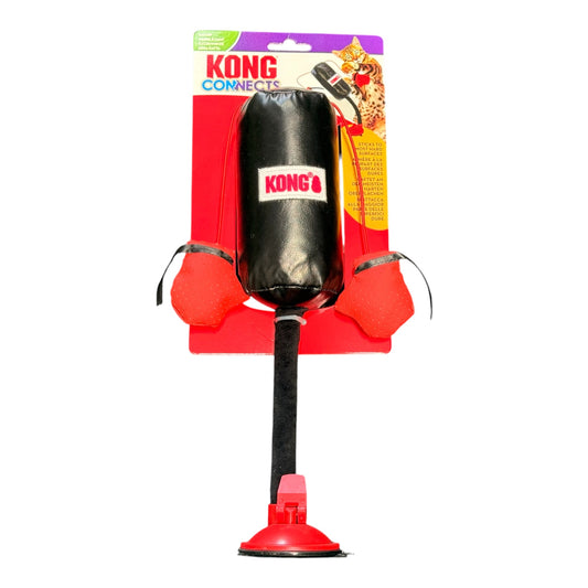 KONG Connects Cat Toy – Interactive Suction Cup Cat Teaser