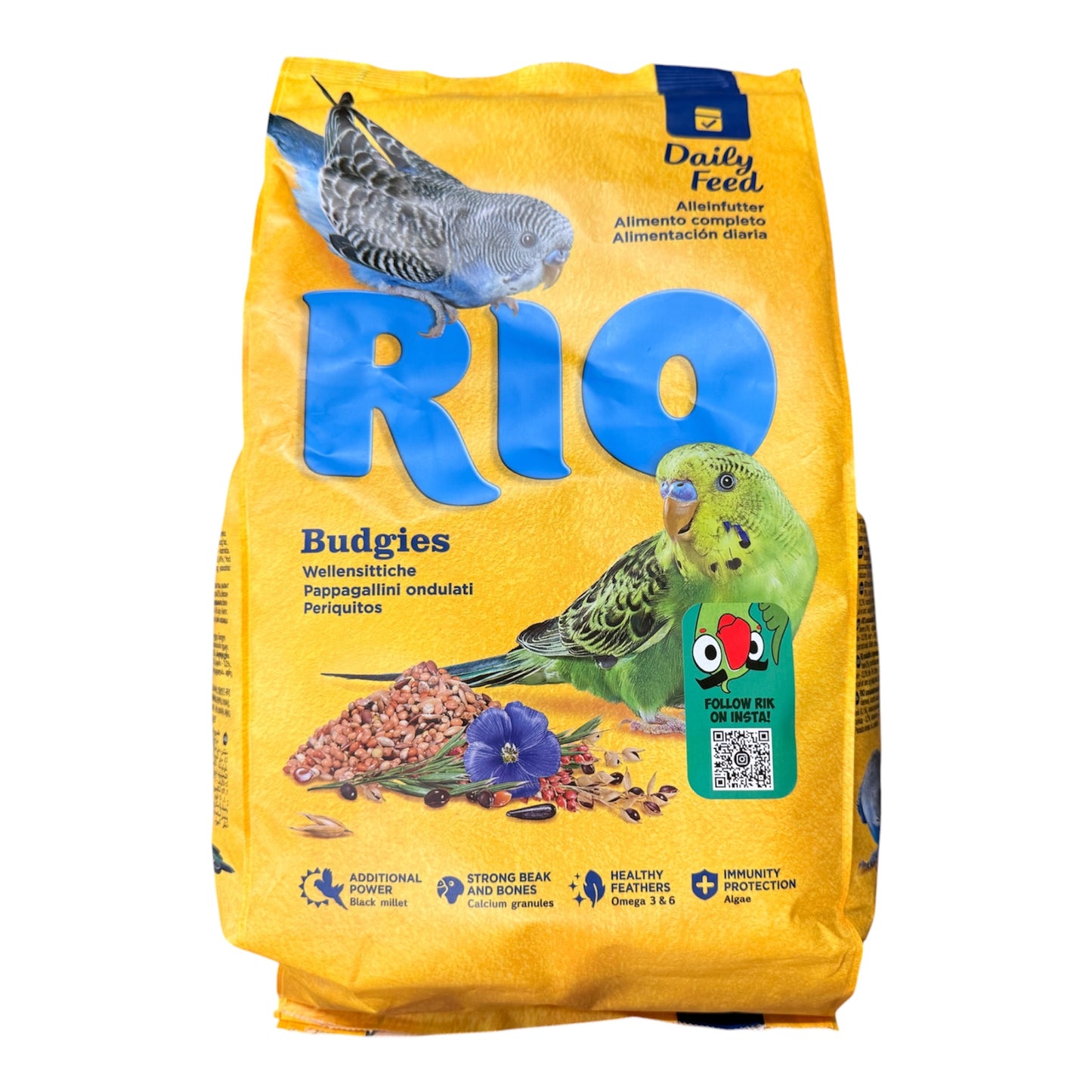 RIO Daily Feed for Budgies