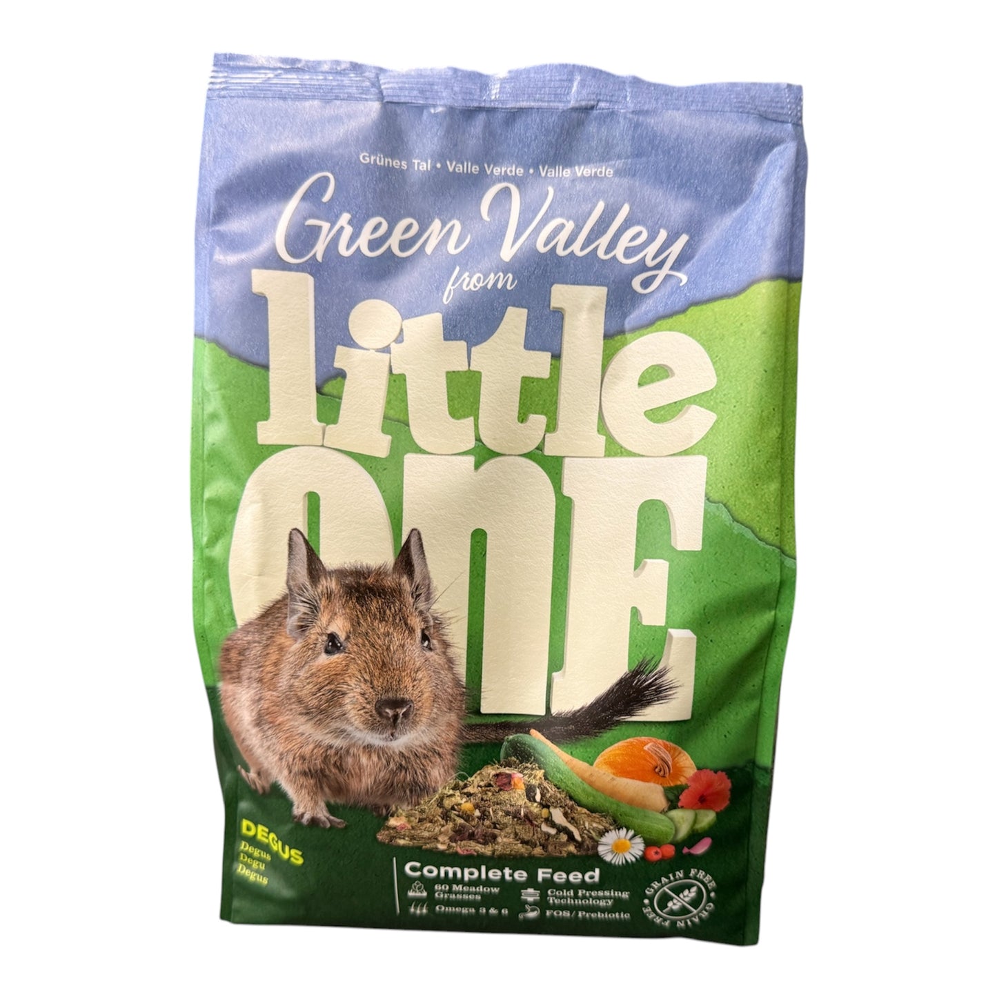 Little One Green Valley Complete Feed for Degus 750g