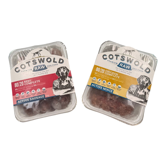 Cotswold Raw Premium 80/20 Raw Dog Food 1kg