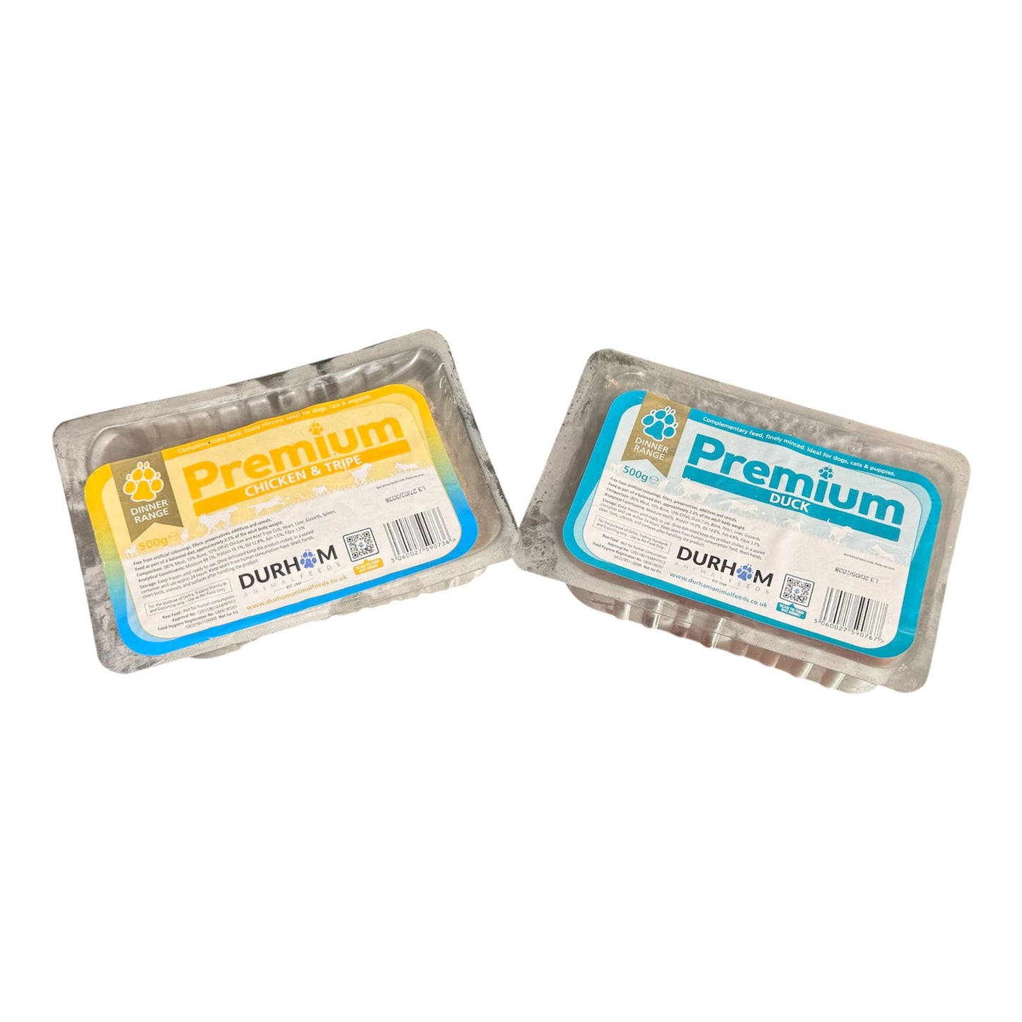 Durhams DAF Premium Dinner Complete Raw Dog Food 500g