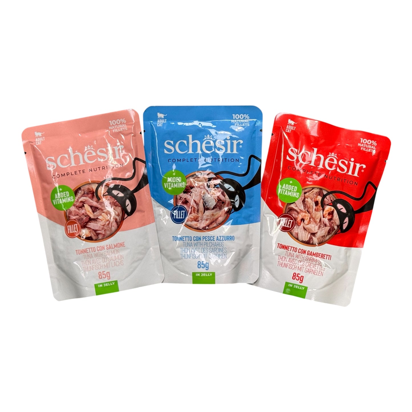 Schesir Complete Nutrition Cat Food Pouches 85g