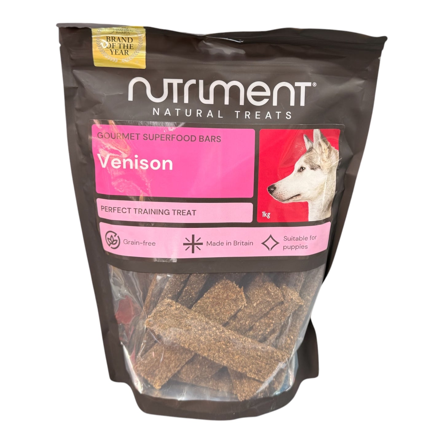 Nutriment Gourmet Superfood Bars Venison 1kg