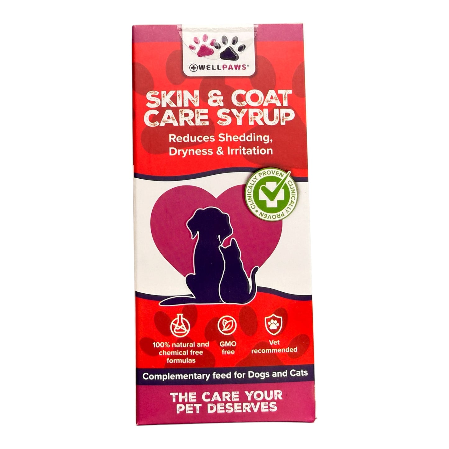 WellPaws Skin & Coat Care Syrup for Dogs & Cats – 300ml