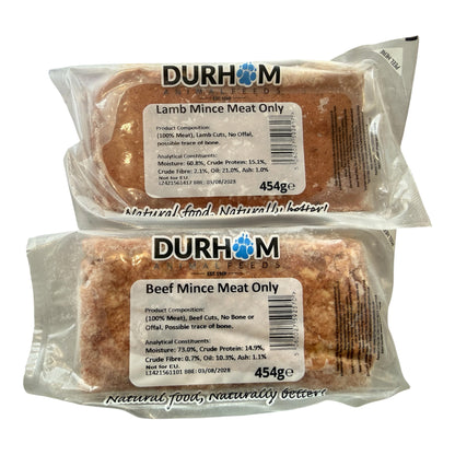 Durham DAF Meat Only Boneless Raw Mince 454g