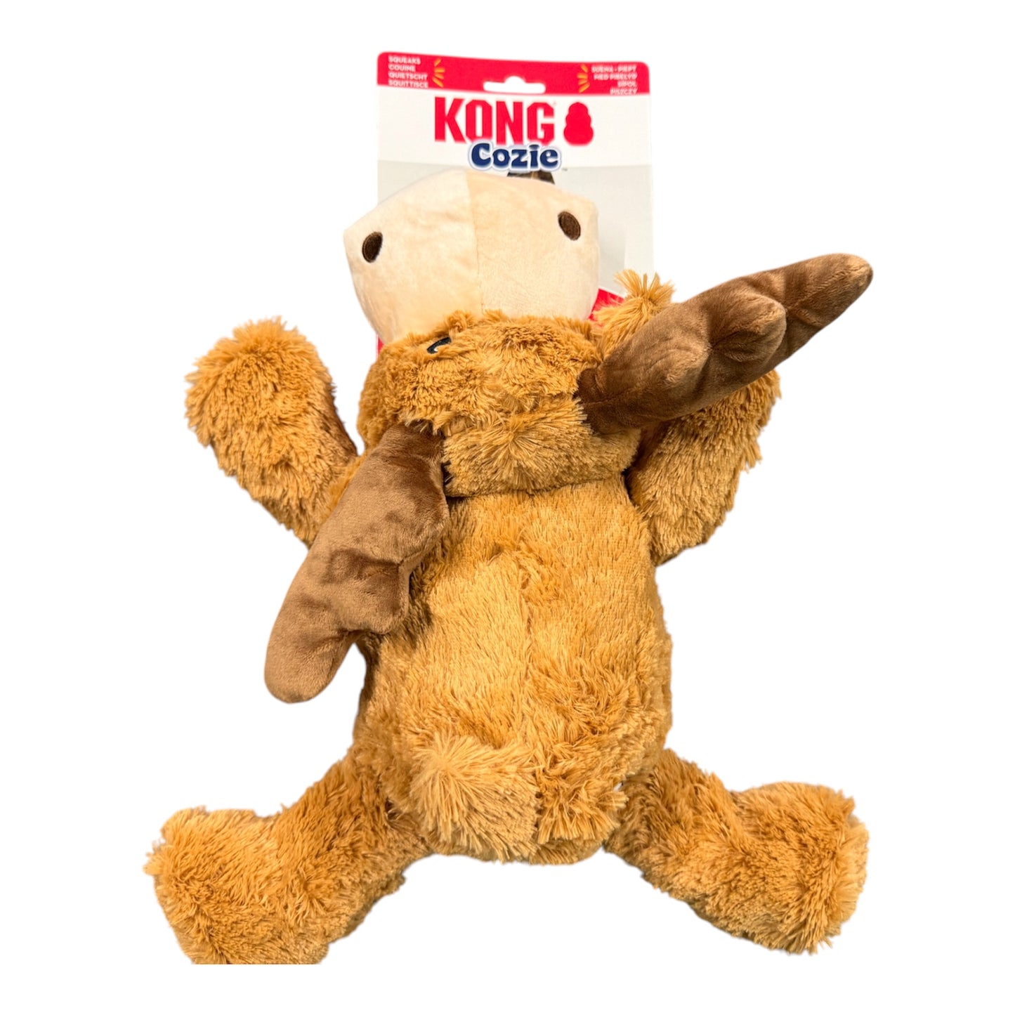 KONG Cozie Marvin Moose XL – Plush Dog Toy