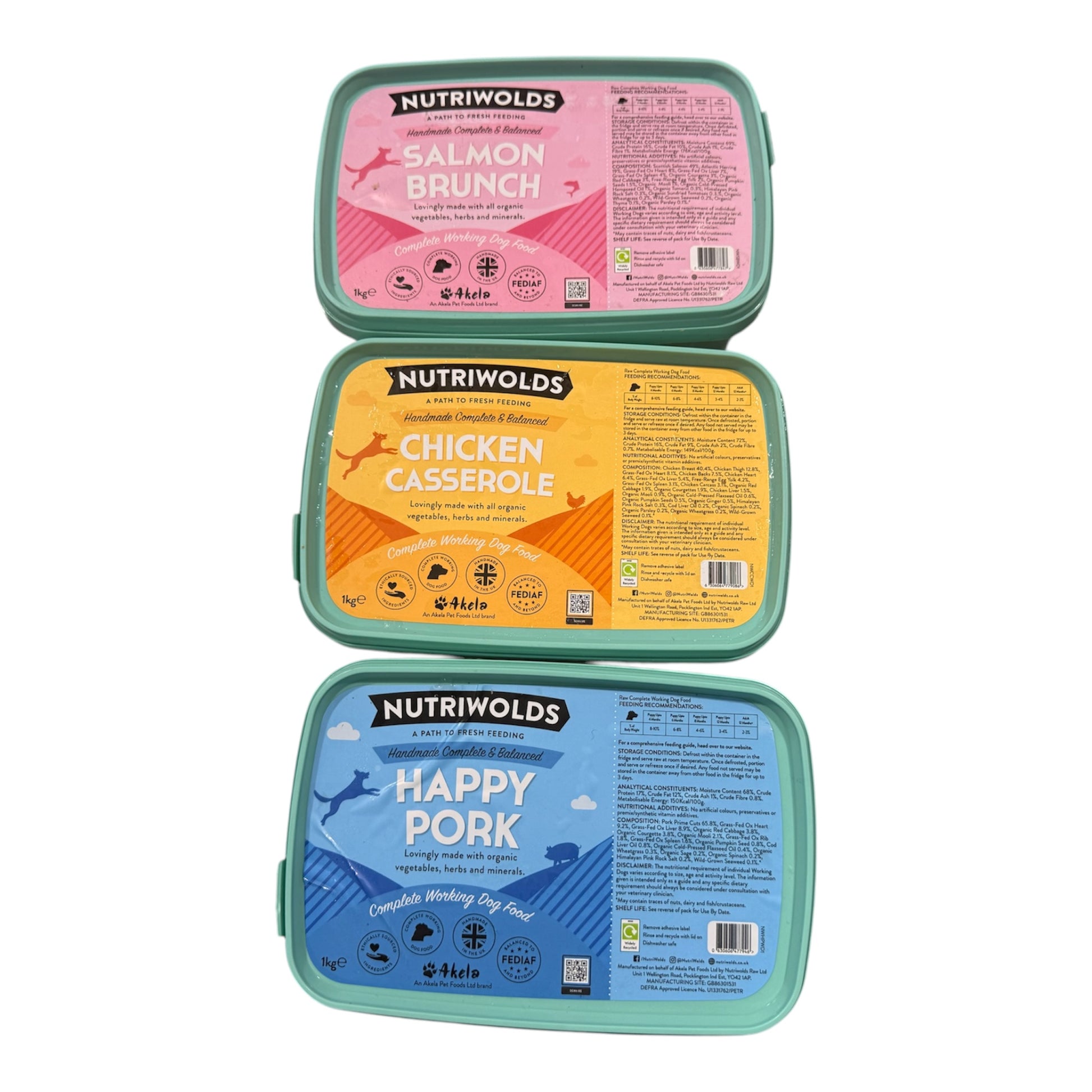 NutriWolds Raw Complete Dog Food 1kg