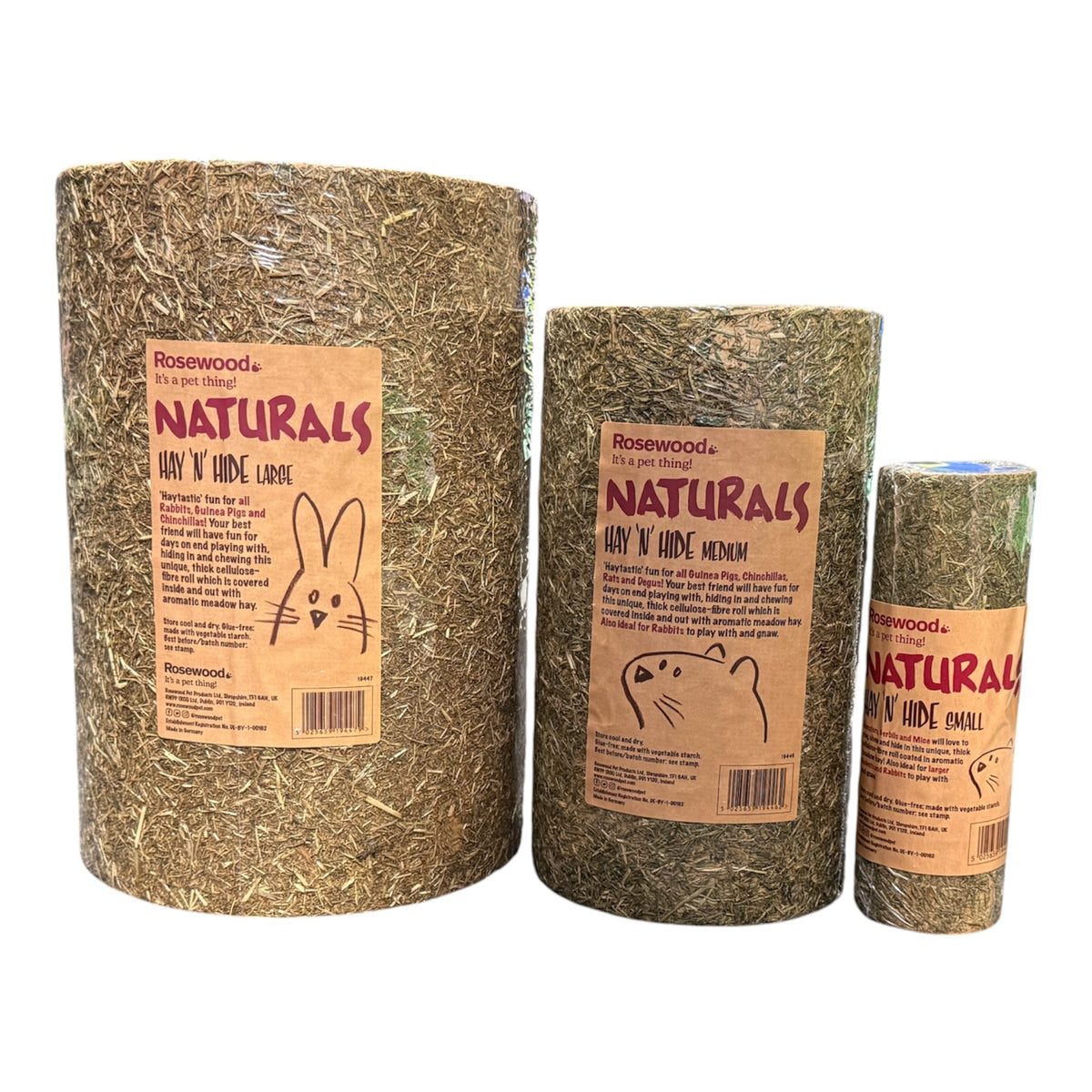 Rosewood Naturals Hay ‘N’ Hide Tunnel