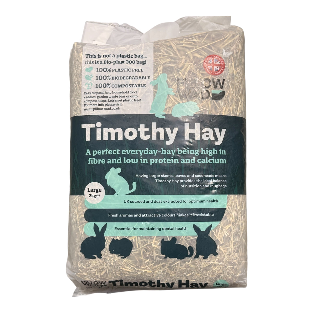 Pillow Wad Timothy Hay 2kg