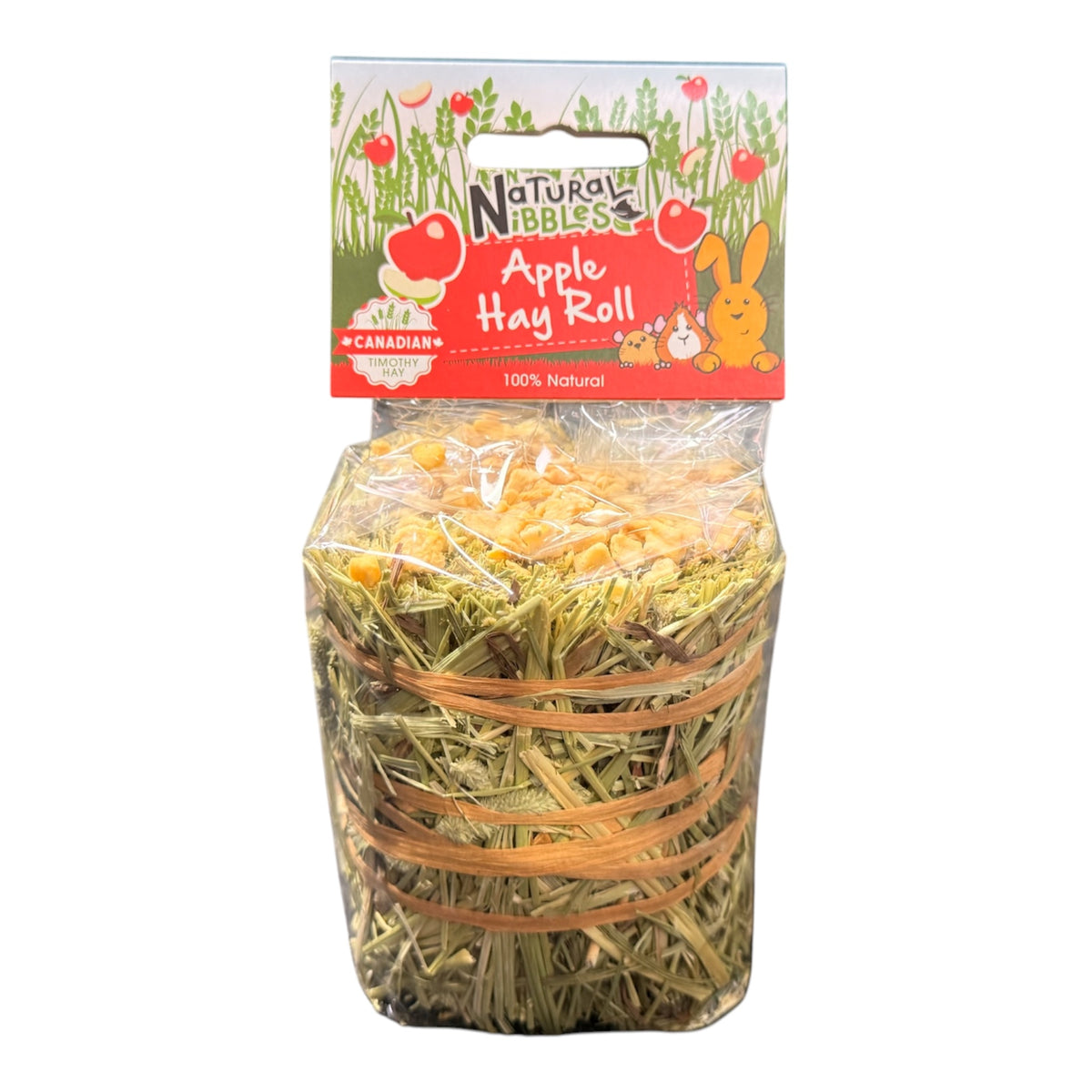 Natural Nibbles Apple Hay Roll 100g